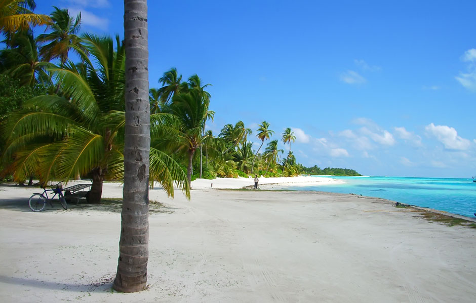 красивейший пляж Мальдив